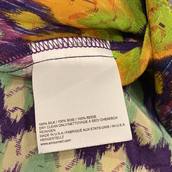 Amour vert silk dress - Picture 10 of 10